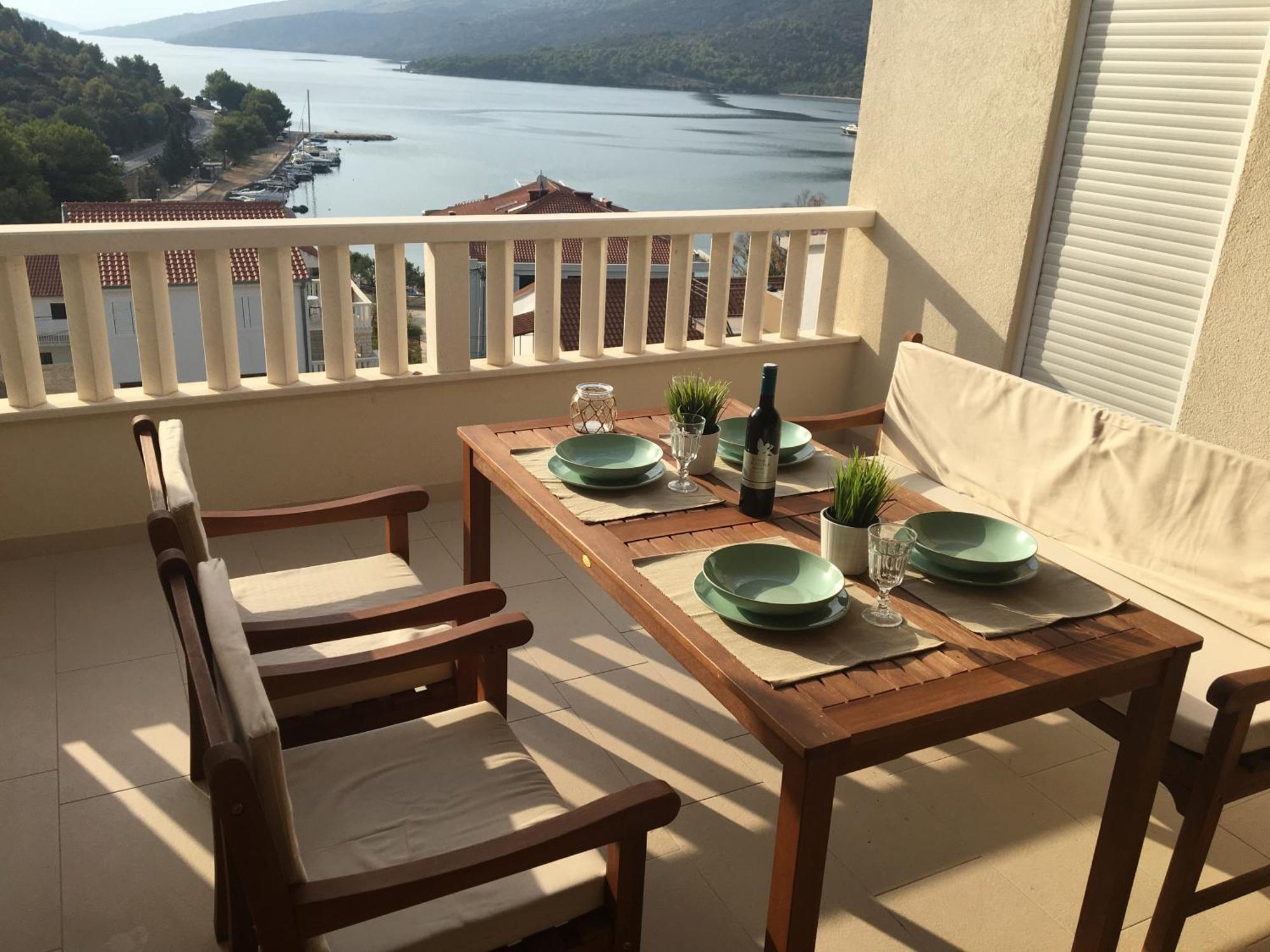 Mediterranean Apartment With Great Sea View Marina Buitenkant foto
